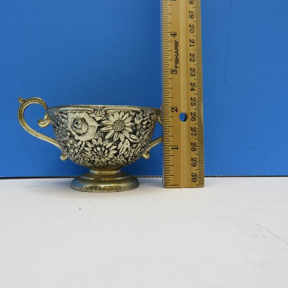 VTG Holiday Imports Silver Plate Japan Creamer & Sugar Set. - Picture 6 of 14